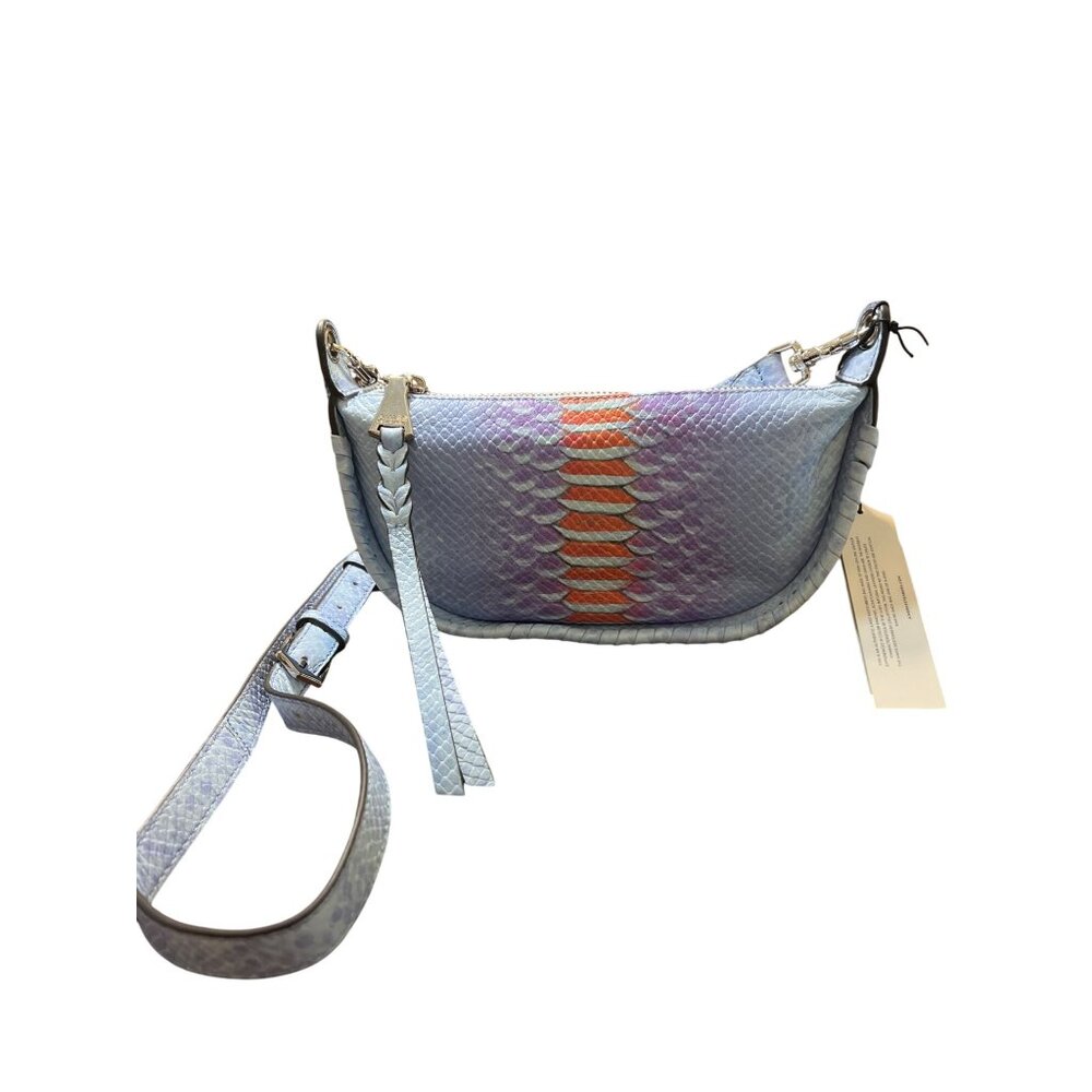 Aimee Kestenberg Casablanca Crossbody Bag Purse Moroccan Python Leather NWT